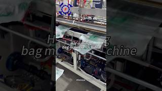 Hot cutting bag making machine #machine #factory #bagmaking #packaging #advanced #hotcutting
