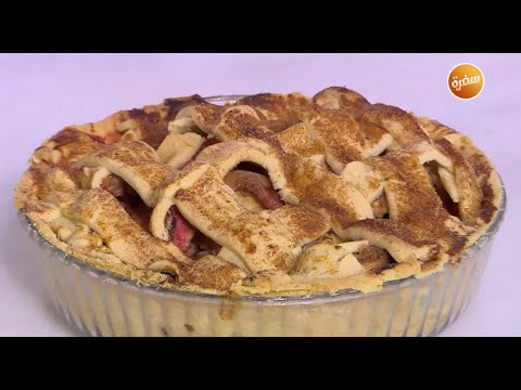 طريقة عمل فطيرة الخوخ الحلو