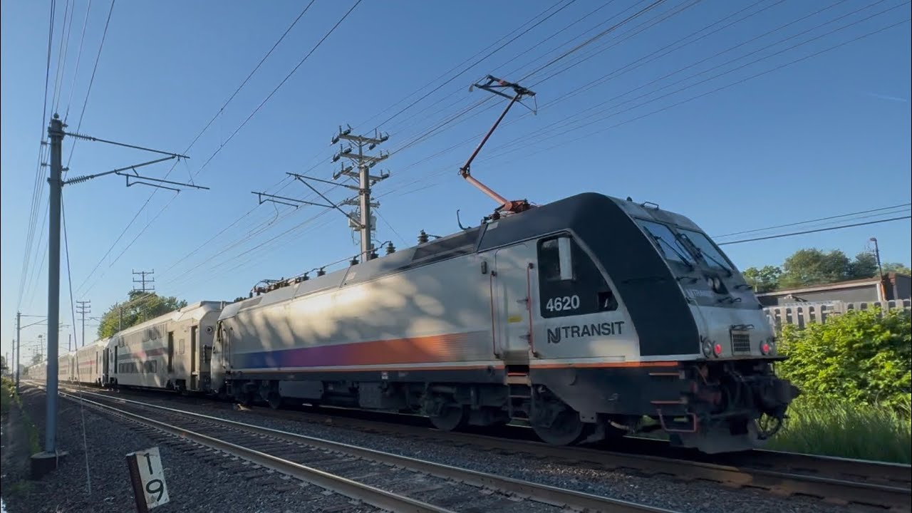 NJ Transit ALP-46 #4620 NJCL Train 3272 Silverside Ave Little