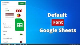 How to Change The Default Font in Google Sheets