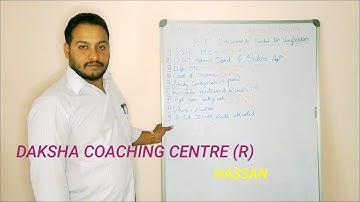 DCET-2022. KEY ANSWERS ( Final ) & Documents verification.....