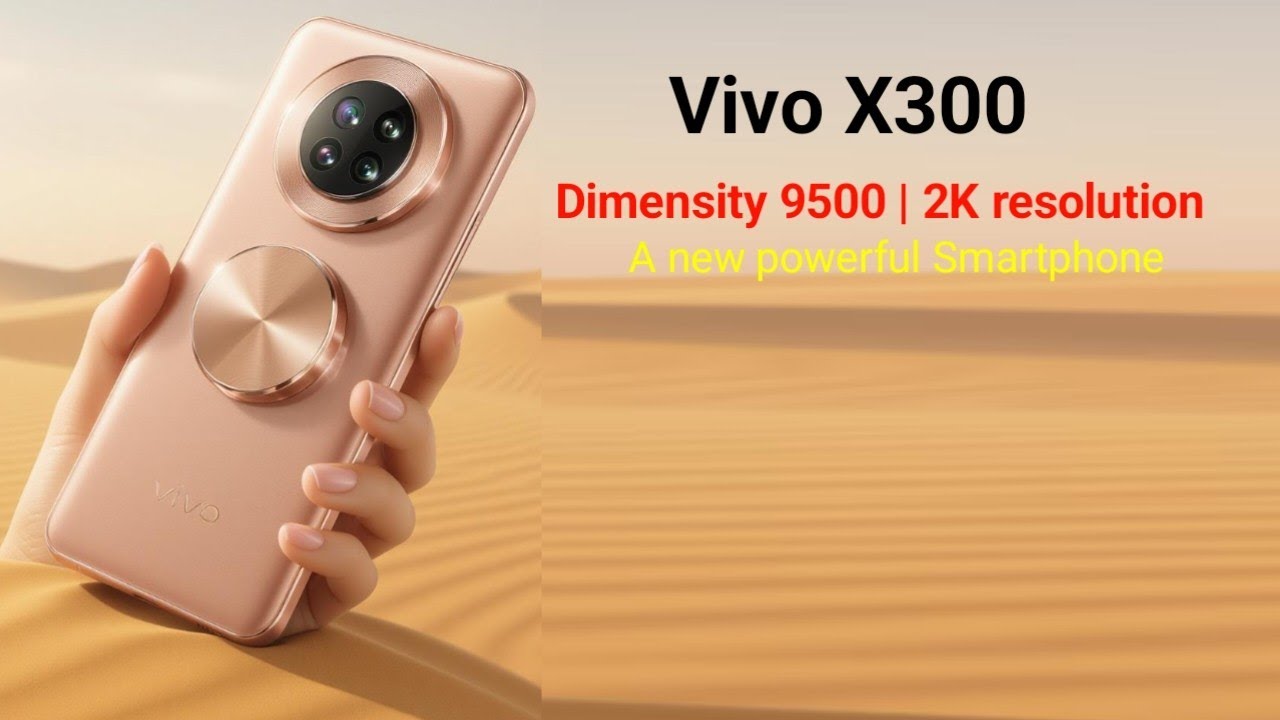 Vivo X300 series dengan chipset Dimensity 9500 dan kamera 200MP (Source: YouTube Channel Tech All Company)