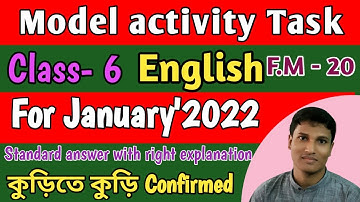 Model Activity Task January