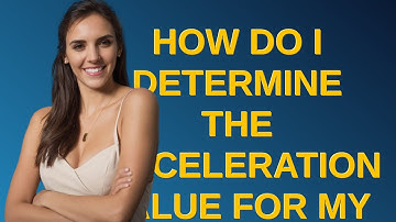 3dprinting: How do I determine the acceleration value for my printer?