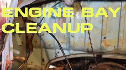 BUGaru Part 4 - Engine Bay Cleanup