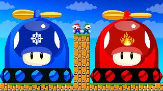 Can Mario & Luigi Press the Ultimate FIRE and ICE Switch in New Super Mario Bros. Wii??