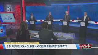 S.d. Republican Gubernatorial Primary Debate