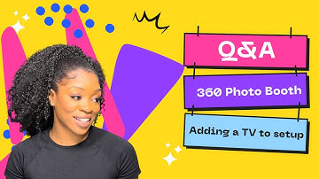 How to ADD a TV to your 360 Photo Booth SETUP?