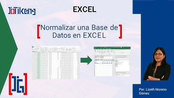Cómo normalizar una Base de Datos en Excel. Ejemplo práctico :) #normalizar #basededatos #excel