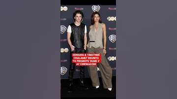 Zendaya & Timothée Chalamet SLAY Red Carpet Together!