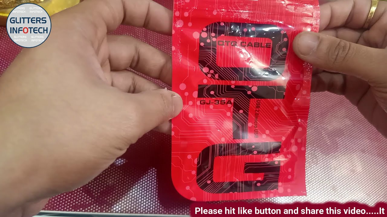 Vingajoy MicroUSB OTG Cable | On-the-Go | GlittersInfotech