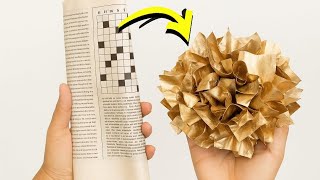 From Trash to Treasure: Transforming Magazine Pages into Art