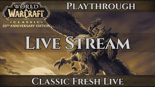 Lets hit Level 60 in Classic Fresh | Human Mage | twitch dual stream
