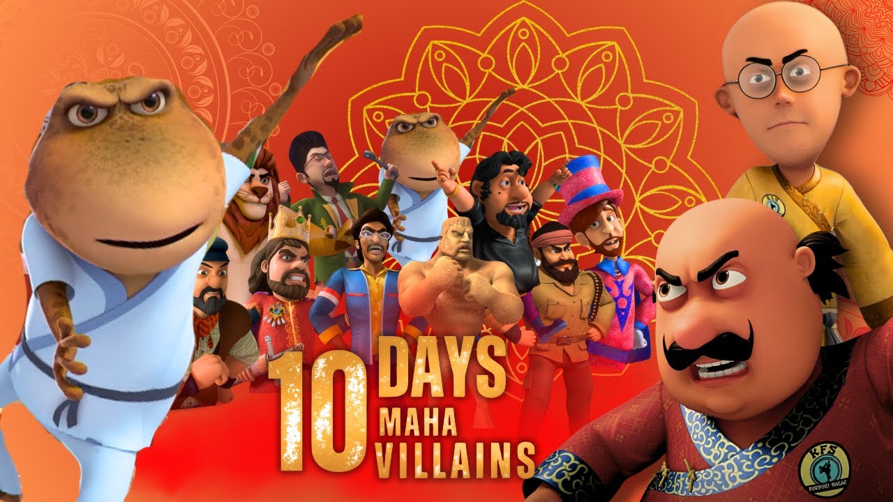 Motu Patlu Vs International Don | Dus Din, Dus Villain 😜👹 | Dussehra Masti Special