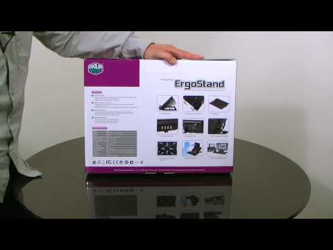 CMHD.TV. Unboxing of the Notepal Ergostand. Cooler Master