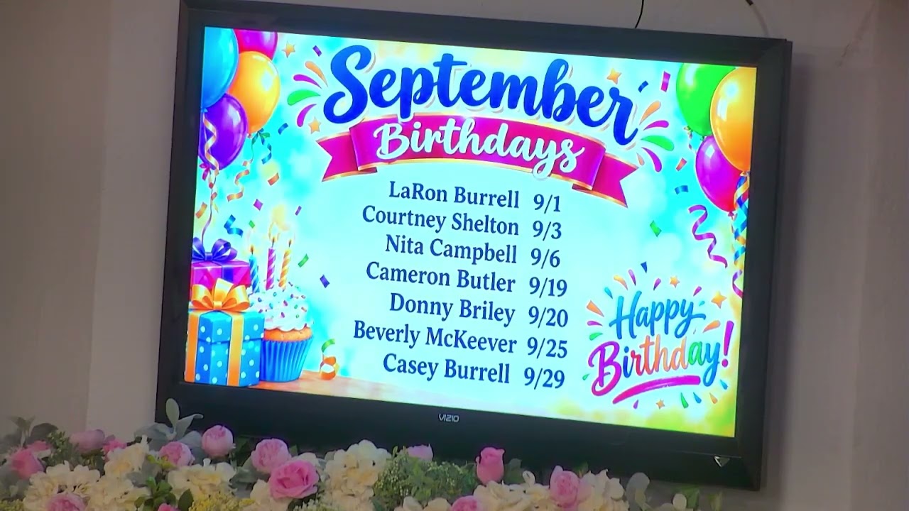 September 6, 2026 "What Are You Doing with Yours?"