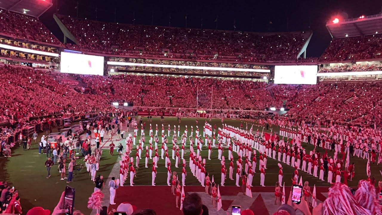 Alabama Football NIGHT TIME ENTRANCE UNDER THE LIGHTS 2022 Win Big Sports