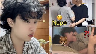 [동거 Vlog]뽀뽀 파업? 동성 커플 일상 브이로그(직장인/멍뭉미 남자친구?/ 리액션 좋으면 어쩔 수 없어../먹방 브이로그/게이커플/FTM 트랜스젠더(SUB)