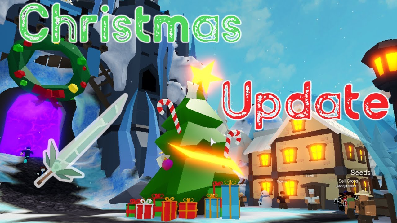 ROBLOX Islands Christmas Update and Obtaining Aquamarine Sword! Ep. 3