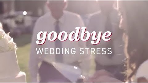 Goodbye, Wedding Stress. Hello, Self Storage!