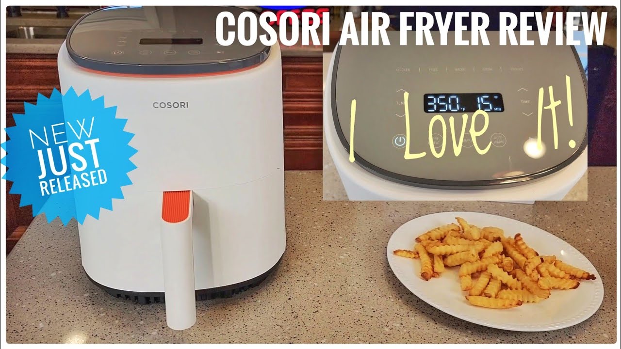 NEW COSORI Lite 4 Qt Smart Air Fryer Wi-Fi Connected REVIEW