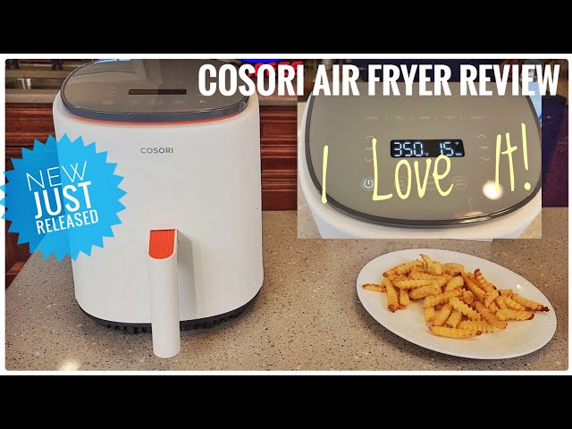 NEW COSORI Lite 4 Qt Smart Air Fryer Wi-Fi Connected REVIEW Walmart Cyber  Monday Deal 