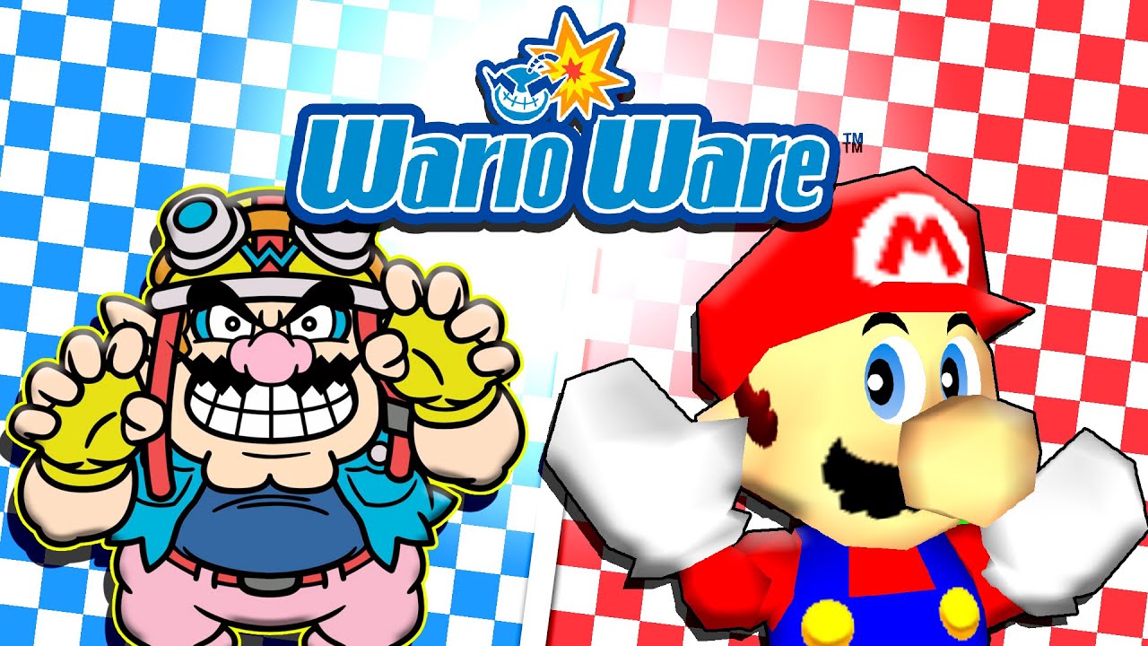 MARIO 64 pero es WARIOWARE