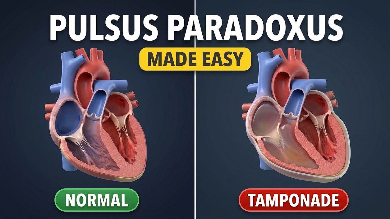 Pulsus Paradoxus Finally Makes Sense (Tamponade Explained Visually ...