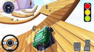 4x4 Mountain Climb Stunts Car Driver Game V4 2023 - Realistic Offroad Driving Android GamePlay #3 screenshot 4