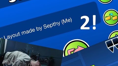 "Stay" Geometry Dash Layout - Preview 2 - Septhy