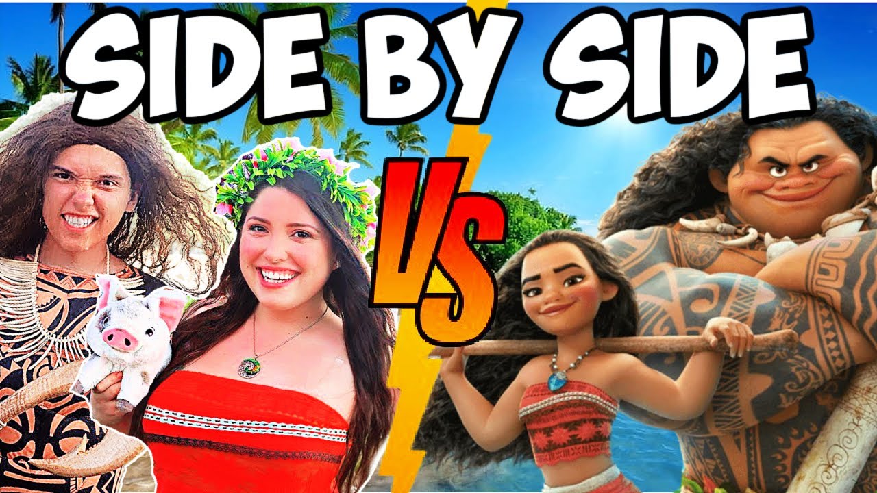 MOANA 2 VS REAL LIFE Side By Side Comparison 2025 moana-2-vs-real-life-side-by-side-comparison-2025