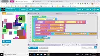 Random Boxes in Game Lab on Code.org