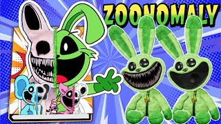 DIY Zoonomaly🌲& 🐱Smiling Critters Game Book（➕HOPPY HOPSCOT & Zookeeper Squishy）Poppy Playtime 3