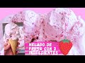 HELADO DE FRESA CASERO CON SOLO 3 INGREDIENTES + VÁMONOS DE PASEO 🌊 | POSTRES CON IXCHEL