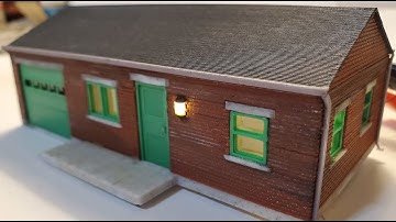 HO Scale 3D Printed House