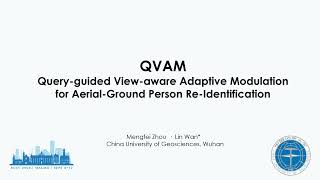 QVAM: Query-guided View-aware Adaptive Modulation for Aerial–Ground Person Re-Identification