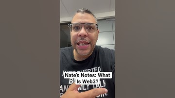 Nate’s Notes: What Is Web3? #crypto #web3 #shorts #blockchain