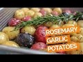 Roasted Baby Potatoes with Garlic, Rosemary