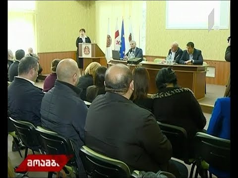 მაია ცქიტიშვილი კახეთის მცხოვრებლებს შეხვდა