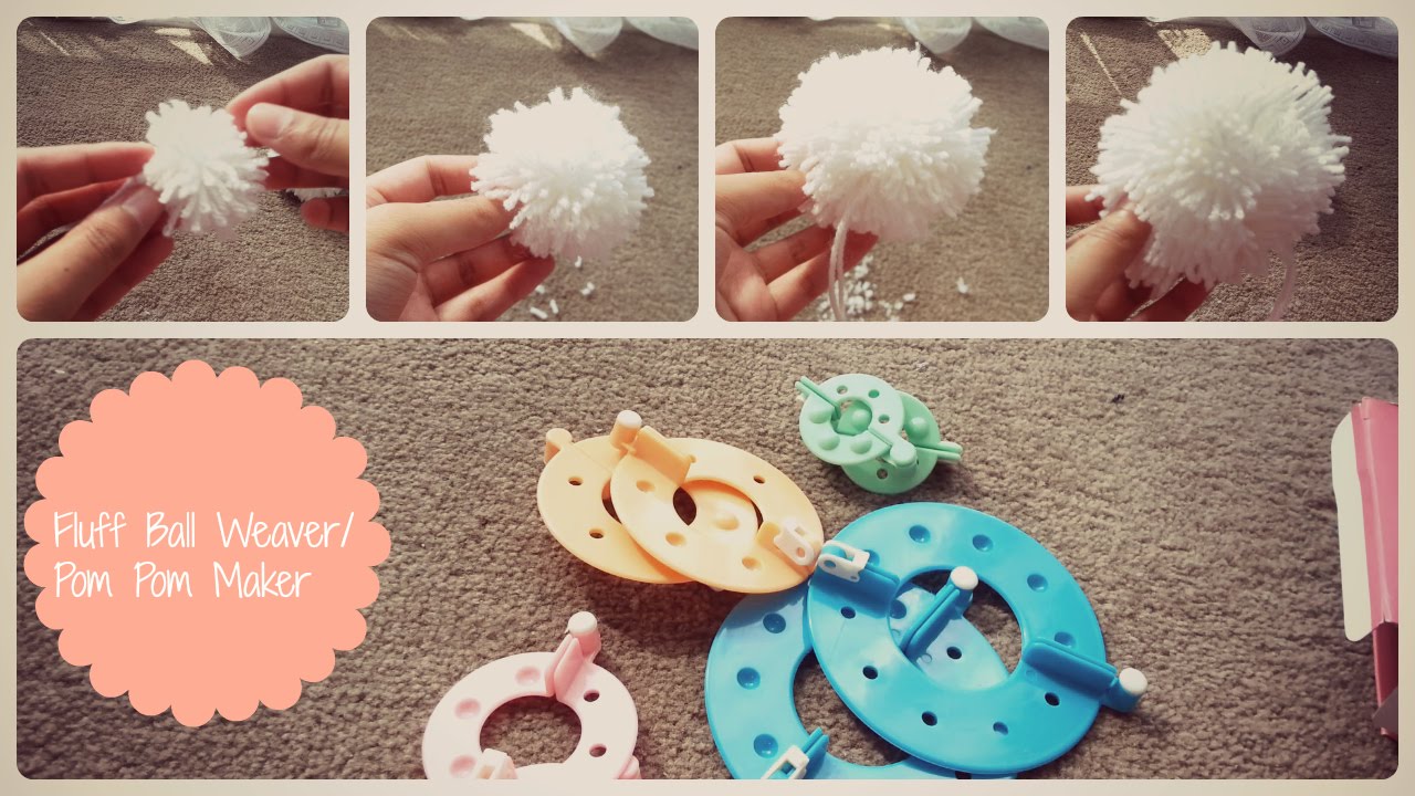 8Pcs/set 4 Different Sizes Home Sewing Accessories Pompom Maker Crocheting  Knitting Fluff Ball Weaver DIY Tool