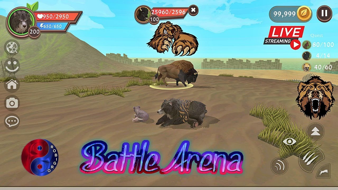 🔴LIVE - WildCraft: Quest - Chicken / Bison / Hyena & Transformation 🐾 ...