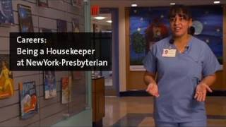 Being a Housekeeper at NewYork-Presbyterian