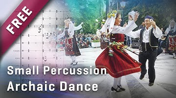 Free Small Percussion: Archaic Dance - Sibelius, by Andreas Olszewski