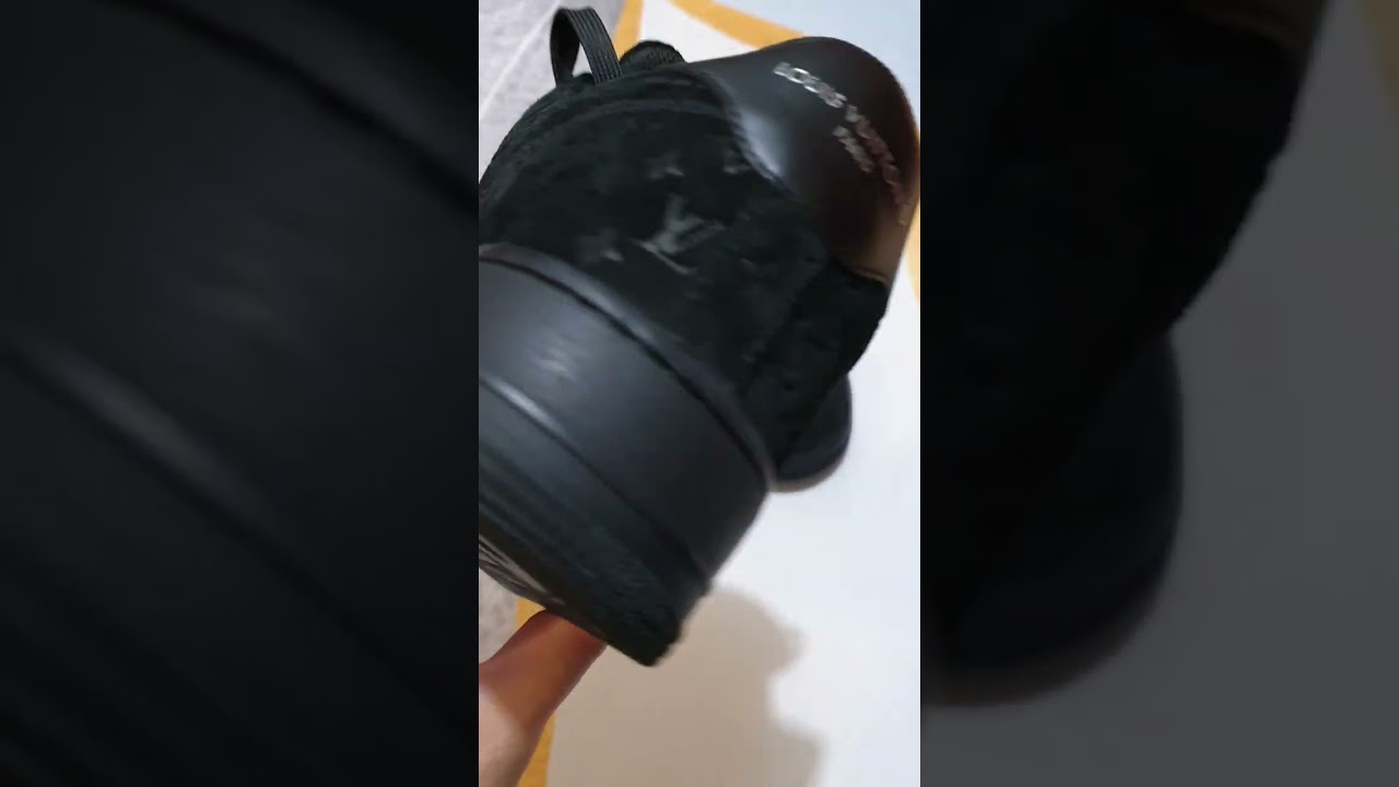 Amazing Louis vuitton x Nike Air Force One Triple Black ⚫️ ⚫️ ⚫️