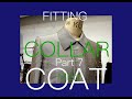 Bespoke tailoring 105 making of coat for fitting part 7 collar