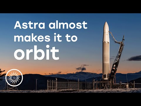 Astra Rocket 3.2 Almost Makes it to Orbit