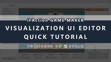 [iFAction Game Maker] Visualization UI Editor Quick Tutorial