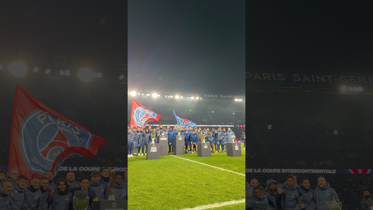 Six trophies. 🤯🏆