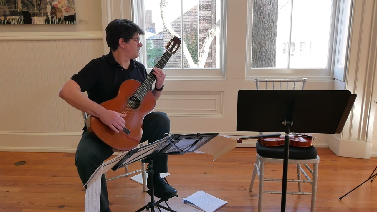 Armato/De Sapio Duo performs Rodrigo's En los trigales ("In the Wheat Fields")