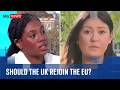 Nandy and Badenoch asked about rejoining EU following Streeting comments
